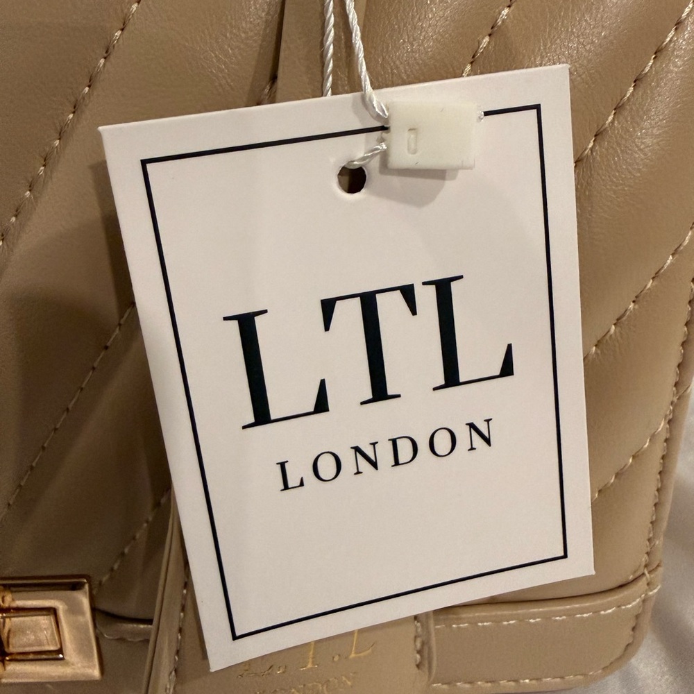 Tan Quilted Satchel - Picture 2 of 7